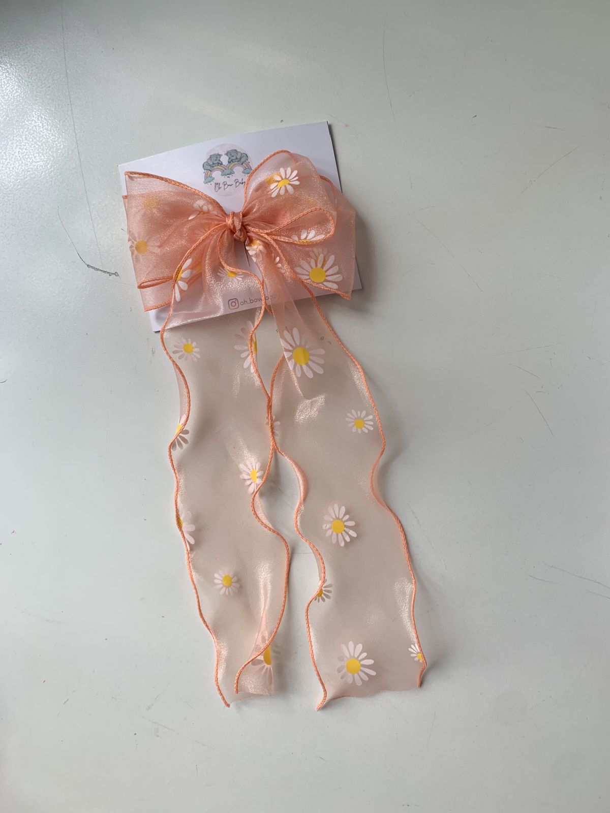 Daisy Bow Clip