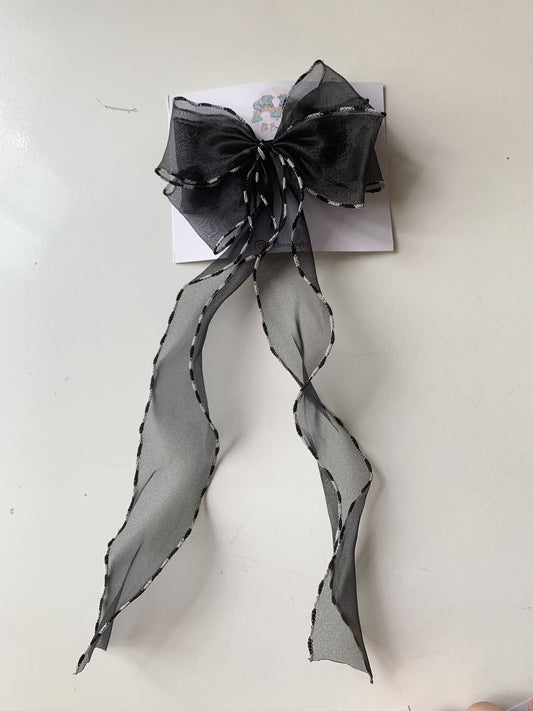 Organza Bow Clip 2