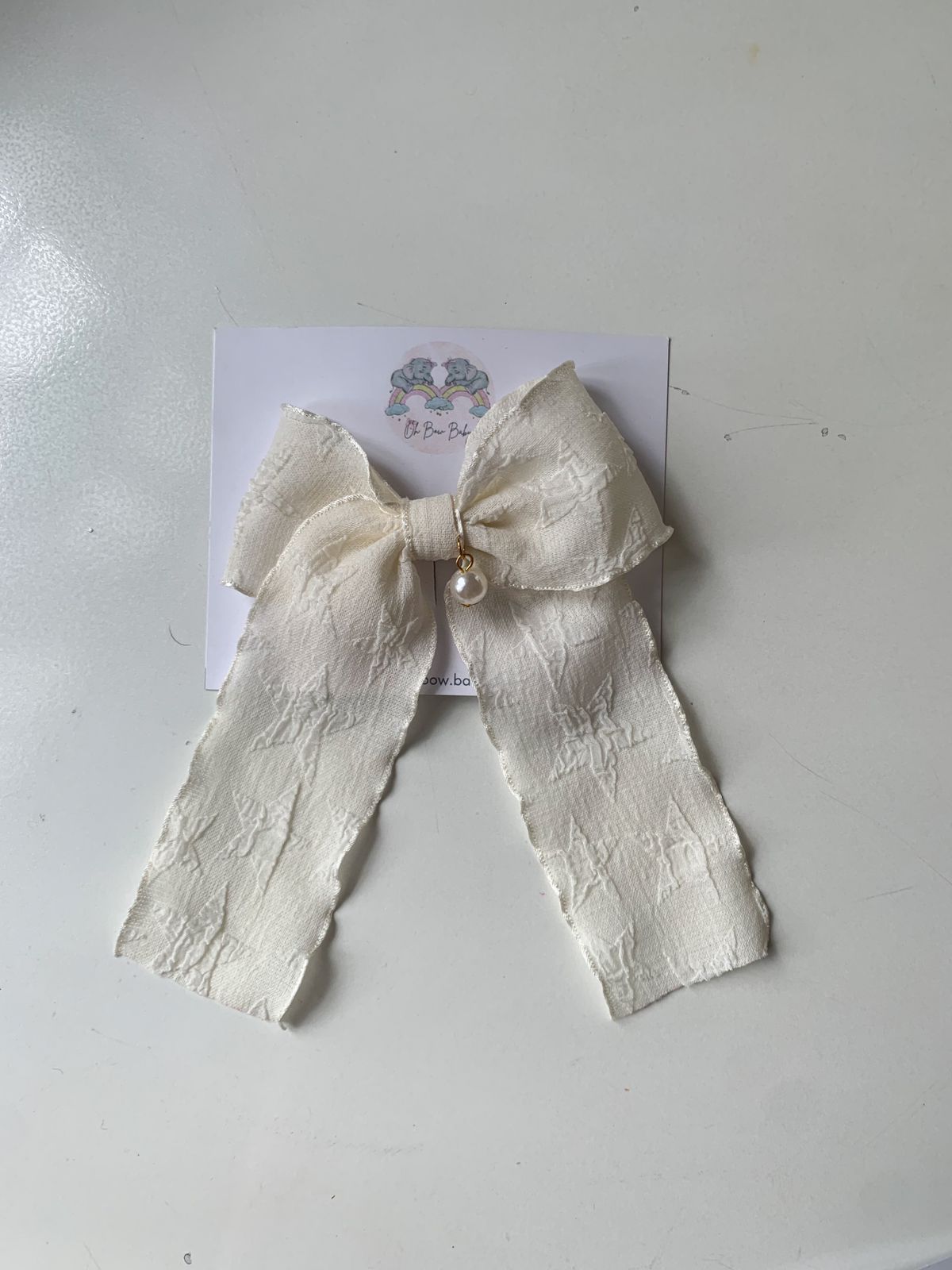 Starry Bow Clips