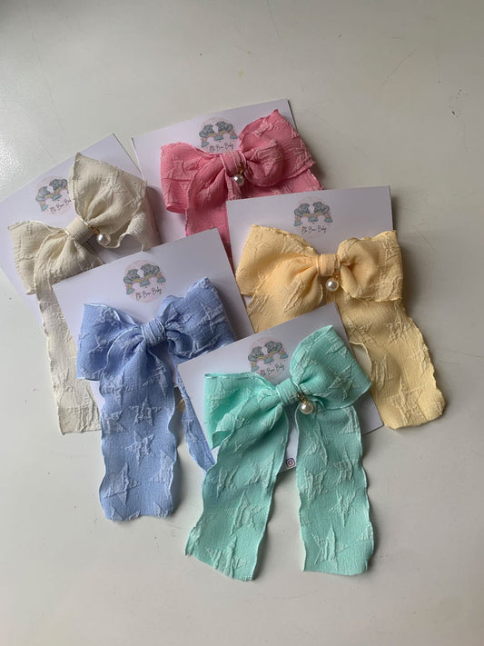 Starry Bow Clips