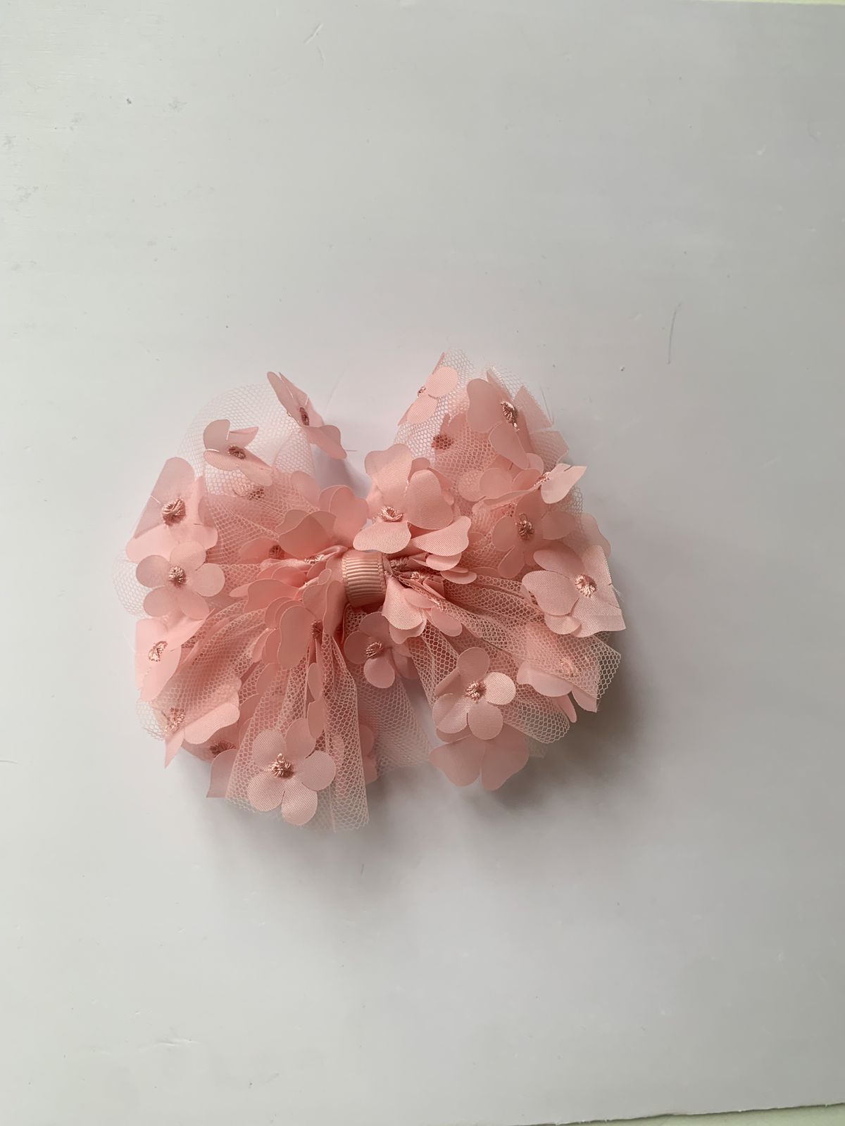 Floral Bow Clip