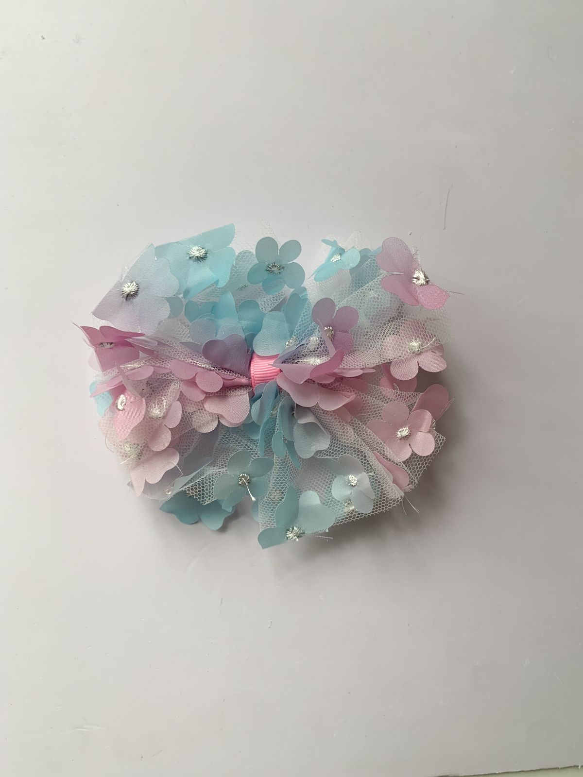 Floral Bow Clip